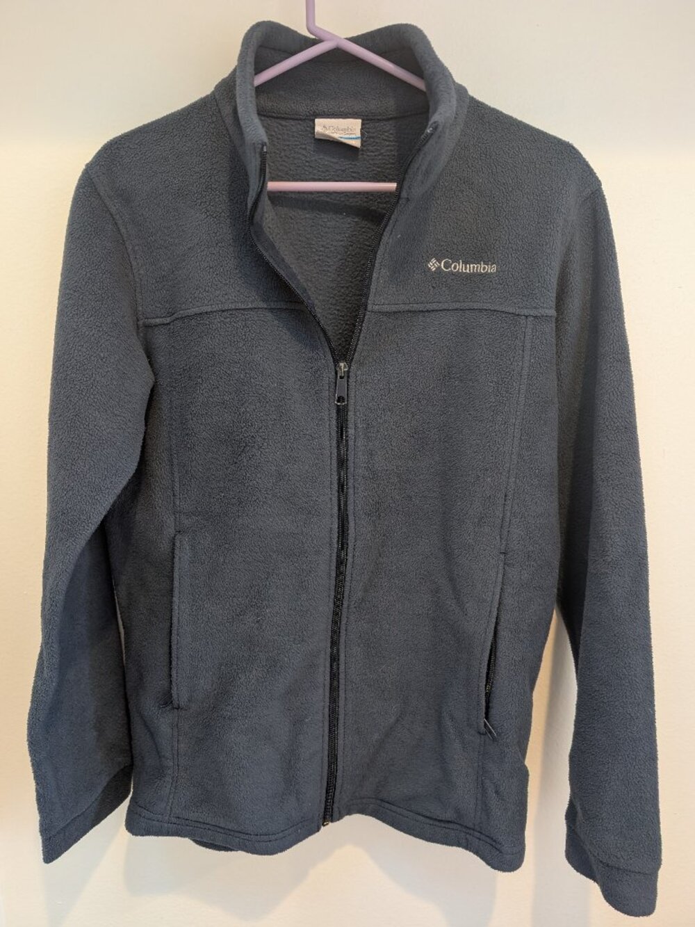 Columbia Blue Fleece Jacket Size XL